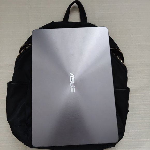 Black Oxford Cloth Backpack with 4 Layers - Picture 6 of 7